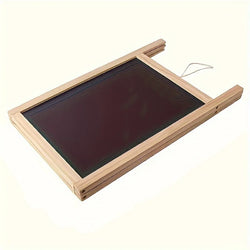 1pc, Freestanding Wooden A Frame Double Sided Chalkboard For Tabletop Menu Board, Wedding Message Sign, Party Supplies