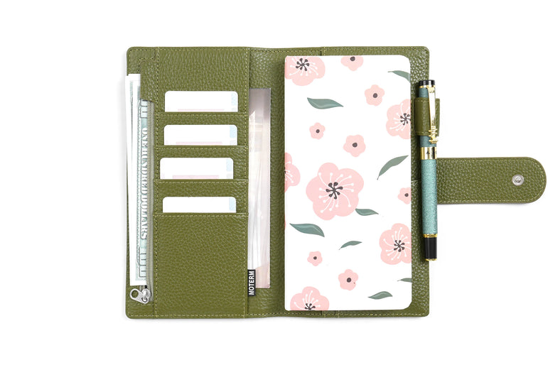 Moterm New Arrivals Weeks Elite Planner Cover for Hobonichi Weeks/ Mega Pebbled Leather Notebook without Large Pocket Organizer