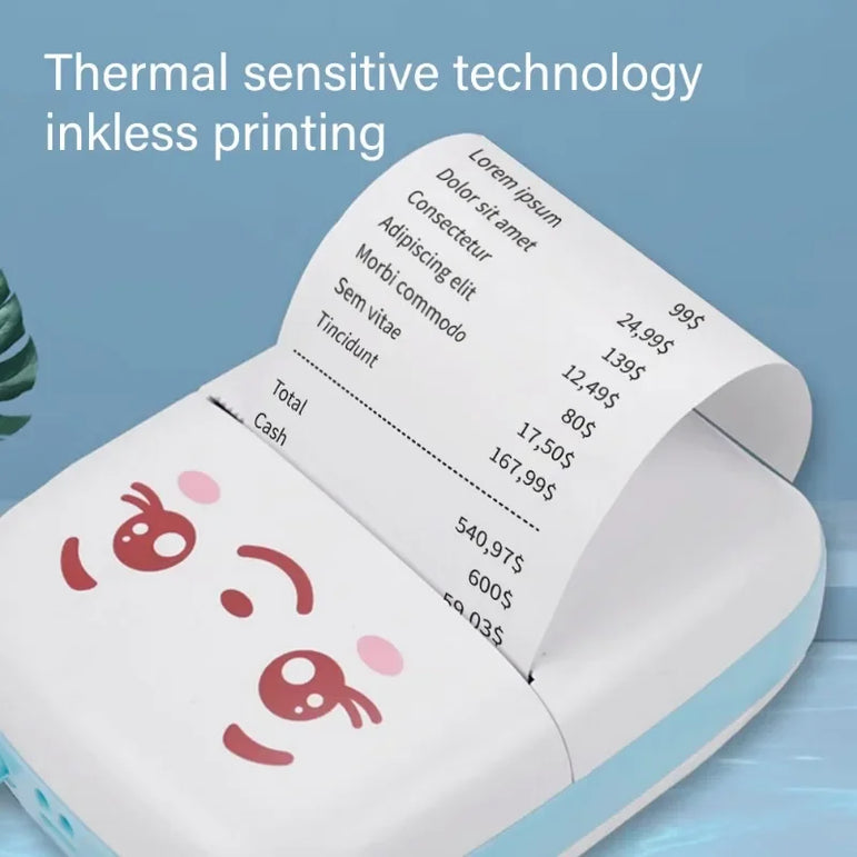 Mini Printer Paper Color Sticker 57*25mm Thermal Paper Self-adhesive Roll Papers Label Sticker For Phone Printing Picture Photo