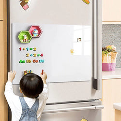 Magnetic WhiteBoard Fridge Stickers Dry Erase Calendar Portable Kids School Board Memo White Board Gift for Kids Office Board
