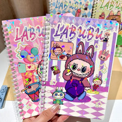 1/3/5/10pcs Random Style Creative Coil Notebook Cute Cartoon Notebook Horizontal Row Student Stationery Gift