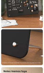 Desktop magnetic large-sized whiteboard, handwritten ironwork sign, coffee shop, standing blackboard billboard