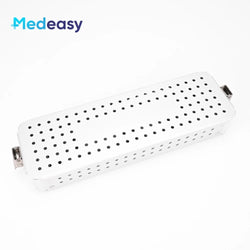 Rigid Endoscope Sterilizing Container Aluminium ENT Endoscopy Sterilization Tray Disinfection Box Case for Medical Instruments