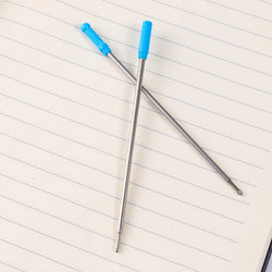 20pcs\set L:4.5 In Ballpoint Pen Refills for Cross Pens Medium Point blue Black Ink
