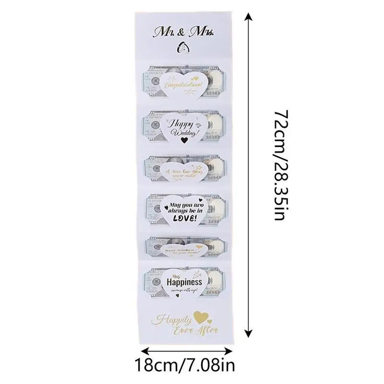 Money Holder For Cash Wedding Money Envelope Wedding Card Money Holder Wedding Envelope For Family Friends Home