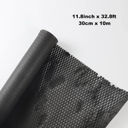 Black Honeycomb Paper 30cm Recyclable Buffer Kraft Paper Honeycomb Buffer Wrapping Paper Transportation Gift Packaging Art