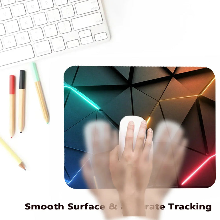 Mouse Pad Desk Pad Extended Mouse Mat 31.5x11.8in Large Computer Keyboard Desk Mat Desk Pad with Non-Slip Base and Stitched Edge