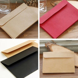 10PSC/Pack Invitation Envelopes A6 letter Papers Envelope 6'' x 4'' for Ideal for Wedding Holiday Birthday Greeting Card
