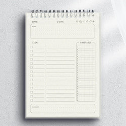 Daily Planner List Tasks Mportant Time Management And Meal Plan Efficiently Organize And Prioritize Boost Your Productivity