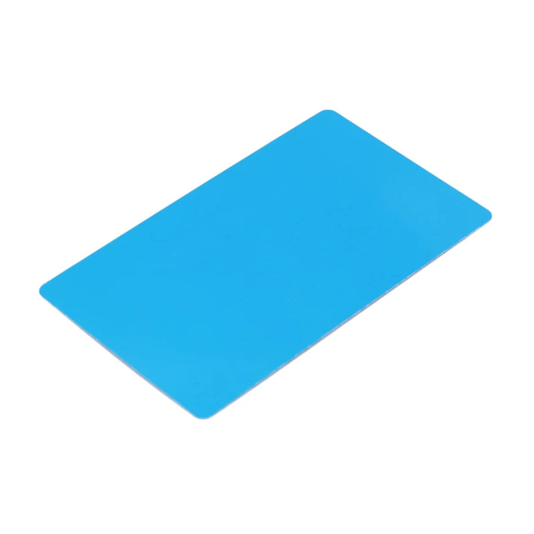 100pcs Multi-color Metal Aluminum Sheet Laser Marking Debugging Engraving Debugging Material Color Aluminums Business Card