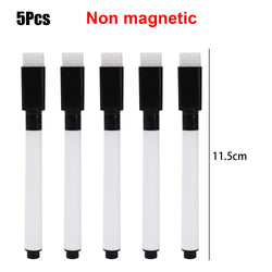A5 Size Magnetic Whiteboard Pens Fridge Dry Erase White Board Refrigerator Magnet Note Home Soft Flexible Remind Message Boards