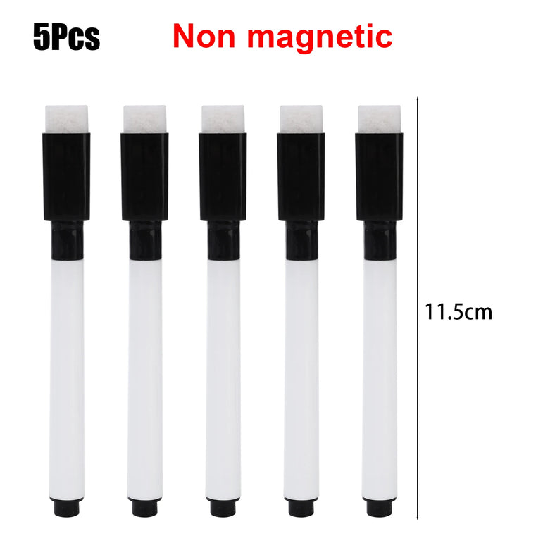 A5 Size Magnetic Whiteboard Pens Fridge Dry Erase White Board Refrigerator Magnet Note Home Soft Flexible Remind Message Boards
