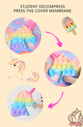 A popular animal food and starry sky Instagram diary, cute notebook planner, 200 page thick version