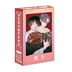 55 Pcs/Set New Korean Manhwa Laser Lomo Card Nanmu Pilgyeon Figure HD Photo Card Cosplay Gift