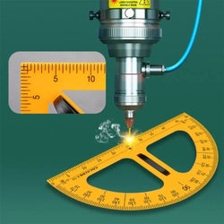Large Triangular Ruler Professional Math Geometry Multifunction Compass Multi-Size Angle Protractor Teacher
