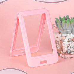 New Transparent Work Card Badge Holder Office Staff Employees ID Card Clear Pass Name Work Card Cover Case Sleeve with Lanyard