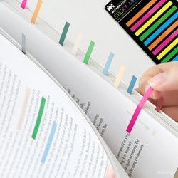 300 Sheets Posted It Transparentes Sticky Notes Self-Adhesive Annotation Read Books Bookmarks Tabs Notepad Aesthetic Stationery