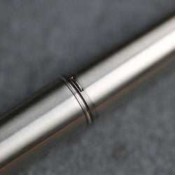 MOONMAN Ti200 Titanium Alloy Fountain Pen F 14K Gold 0.5mm nib with Converter Office Business Smooth Writing Ink Pen gift pens