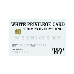 Wallet Size Novelty PVC Trumps Everything Card Privilege Card Official Race Card Credit Card