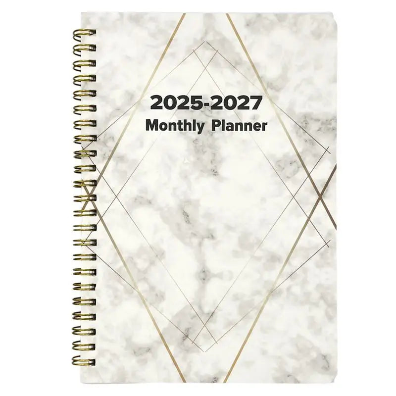 Yearly Planner 2025-2027 3 Year Monthly Planner Calendar Planner Daily Notebook Planner 2025-2027 Daily Organizer For Activities