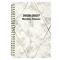 Yearly Planner 2025-2027 3 Year Monthly Planner Calendar Planner Daily Notebook Planner 2025-2027 Daily Organizer For Activities