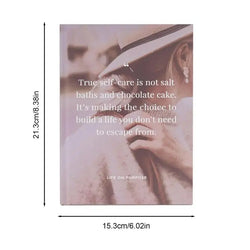 Reflection Journal | Planning Journal Notebook | Gratitude Journal Diary Notebook Punching Schedule Planning Notebook for Women