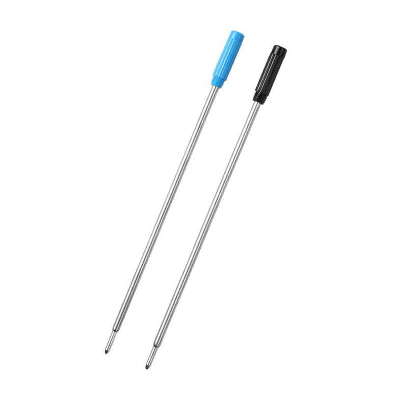 20pcs\set L:4.5 In Ballpoint Pen Refills for Cross Pens Medium Point blue Black Ink