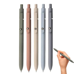 5 Pack 0.5mm Black Ink Pen Fine Tip Smooth Writing Used for Diary Notes Cute Office Study Supplies Gifts for Women Men
