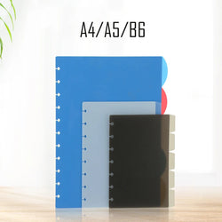 A4A5B6B5 Divider Page Index Page Category Page Index Loose-leaf Book Sub-page Divider Hand Account Divider Page for Notebook