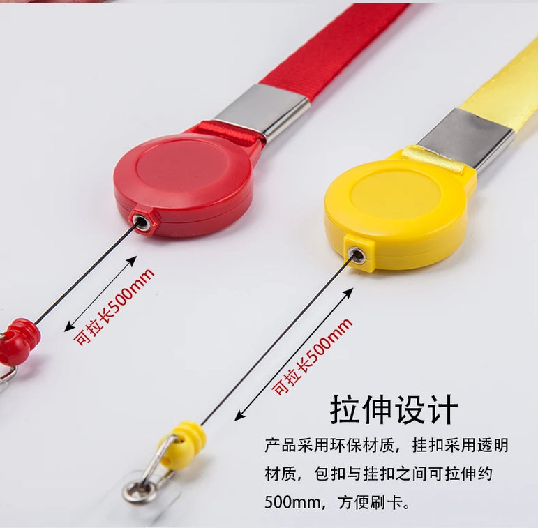 Lanyard For Keys Chain Neck Straps Badge Holder Student Bus Card Badge Holder Credit Cards Bank ID Card School Supplies