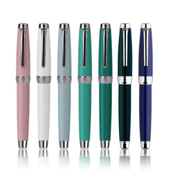 New Moon 3 Metal Fountain Pen molandi Color Korean Students' Writing Practice ink Pens office school supplies exquisite gift pen