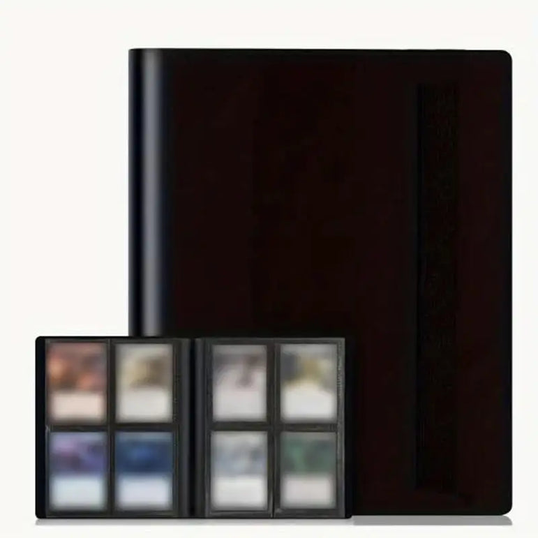 Trading Card Collector Holder 4/9/12-Pocket Binder Portable Storage Case Suitable for Game Cards Baseball Football Cards