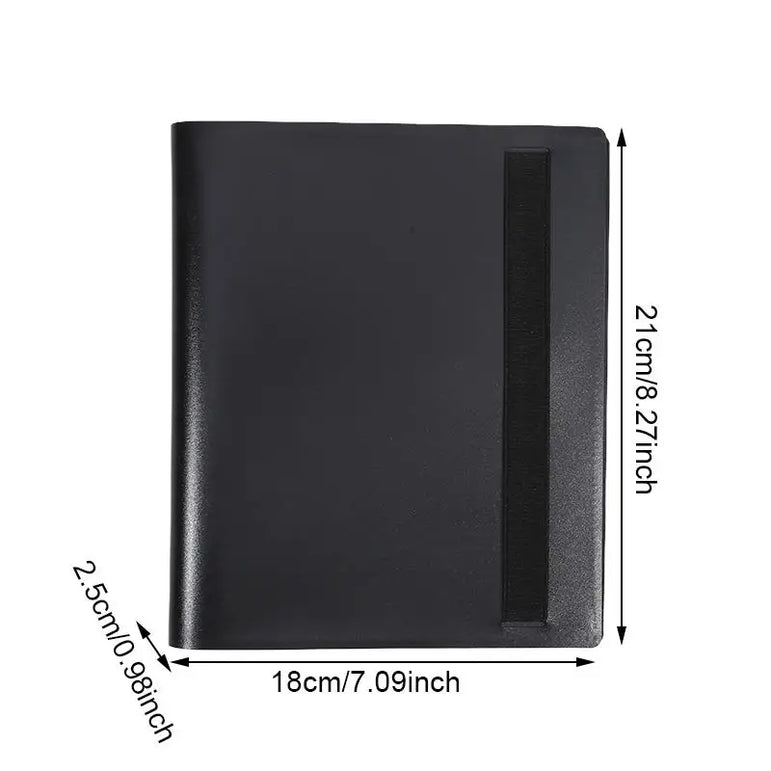Trading Card Collector Holder 4/9/12-Pocket Binder Portable Storage Case Suitable for Game Cards Baseball Football Cards