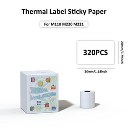 M110 Paper Compatible With M110/M120/M220/M221 Label Maker Printer Thermal paper Label Maker Paper M110 Label For Small Business