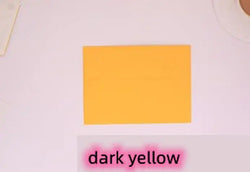 10pcs/pack 13.3x18.4cm Red Envelope Kraft Yellow Green Color Letter Paper Envelopes for Gift Photo Bags Packaging