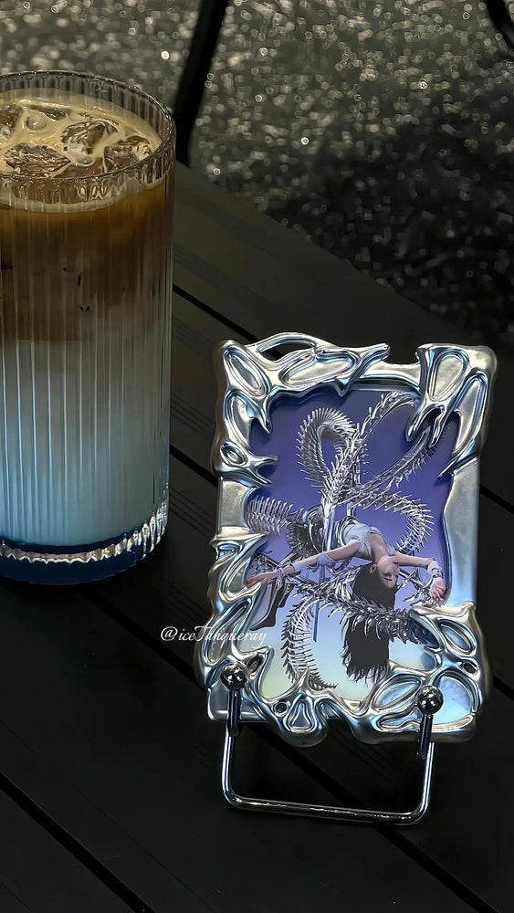 Electroplating Card Storage Cover Kpop Star Card Storage Personalized Fashion Accessories Decoration Office Study Supplies