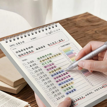 Daily Planner List Tasks Mportant Time Management And Meal Plan Efficiently Organize And Prioritize Boost Your Productivity