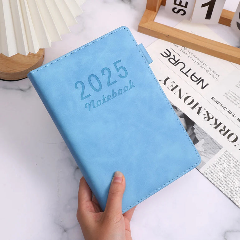 2025 Schedule, Planner, Daily Planner, Calendar, Notepad, Self-Discipline Punch Book, Notebook, Diary, Gifts, Suitable for Work