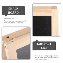 Set Double Sided Whiteboard Chalkboard Kids Sign Signs Easel Writing Stand Board Erasable Standing Wedding Table Message Student