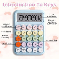 Calculator Dopamine Candy Color High Value Multifunctional Calculator for College Students Children Learning
