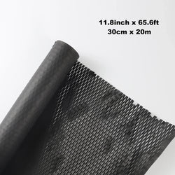 Black Honeycomb Paper 30cm Recyclable Buffer Kraft Paper Honeycomb Buffer Wrapping Paper Transportation Gift Packaging Art