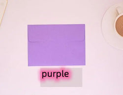 10pcs/pack 13.3x18.4cm Red Envelope Kraft Yellow Green Color Letter Paper Envelopes for Gift Photo Bags Packaging