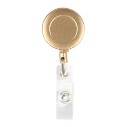 Aluminum Alloy Card Holder Retractable Badge Reel Employee Staff Name ID Work Card Holder Business Supplies