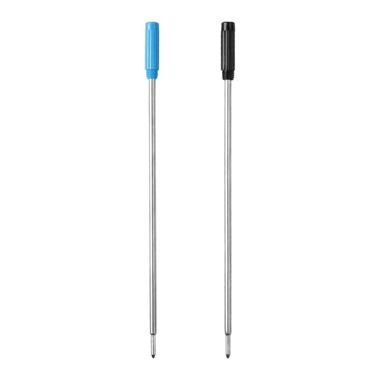 20pcs\set L:4.5 In Ballpoint Pen Refills for Cross Pens Medium Point blue Black Ink