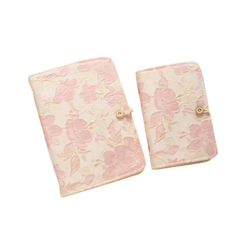 No Inner Page A5/A6 Loose-leaf Book Cover Creative INS Mini Budget Binder Cover 6 Rings 3D Notebook Cover Planner