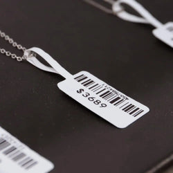 Self-Adhesive Jewelry Price Label Paper for Phomemo M110 Label Maker 70x30mm Thermal Paper Use with M110 M221 M200 M220 Printer