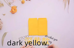 20pc Small 6x9cm Gule Stick Paper Letter Pocket Envelops for Cash Coin Mini Paper Envelopes Bag Small Business Supplies Red
