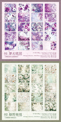 20pcs/lot Memo Pads Material Paper Renaissance Illustrated Scrolls Junk Journal diary Scrapbooking  Background Decoration Paper