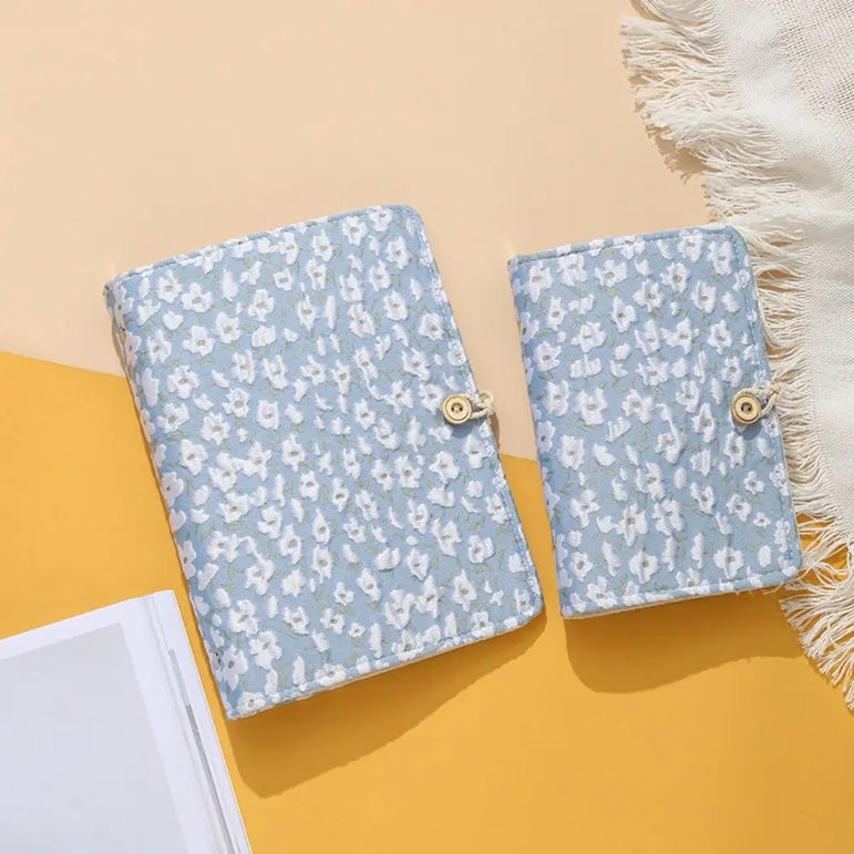 No Inner Page A5/A6 Loose-leaf Book Cover Creative INS Mini Budget Binder Cover 6 Rings 3D Notebook Cover Planner