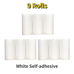 Self-Adhesive Instant Camera Print Refill Paper- Photo Printer Thermal Paper Rolls Instant Print Camera Refill Paper,57x30mm